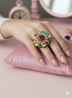 Noor Mahal Mosaic Ring