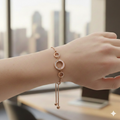 Aura Chain MOP Rose Gold Elegance Bracelet