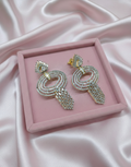 Aurellia Halo Cascade Statement Danglers