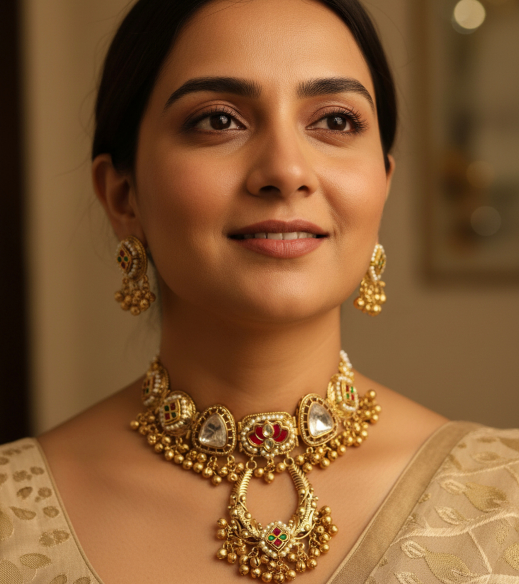 Handmade Brass Necklace