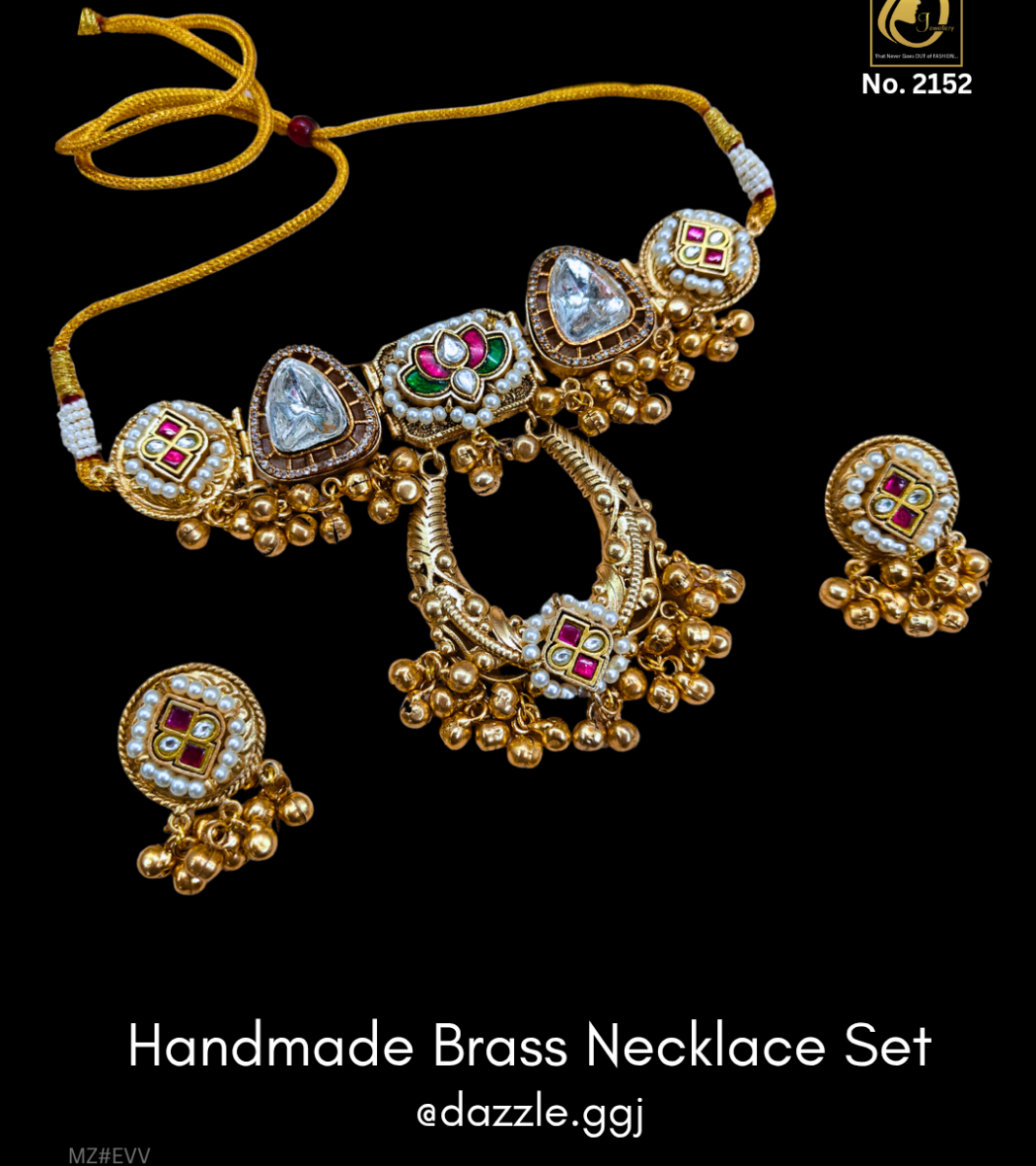 Handmade Brass Necklace