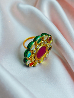 Noor Mahal Mosaic Ring
