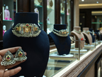 Handcrafted Pachi Kundan Dual-Tone Choker Set