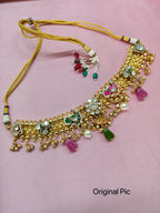 Imperial Heirloom Pachi Kundan Necklace