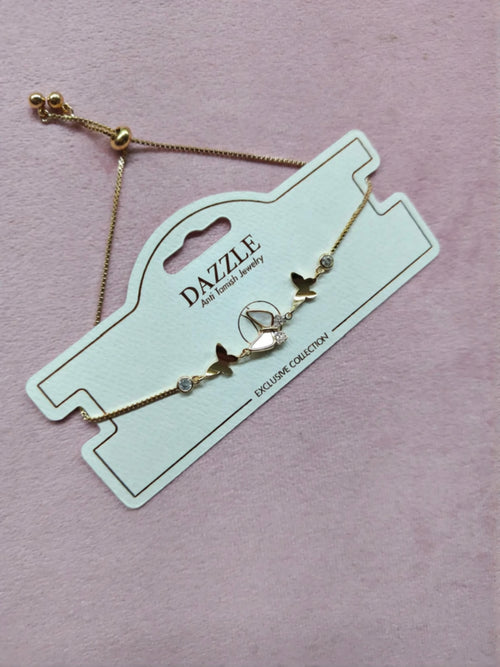 Aura Chain MOP Celestial Butterfly Bracelet