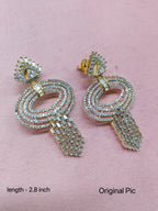 Aurellia Halo Cascade Statement Danglers
