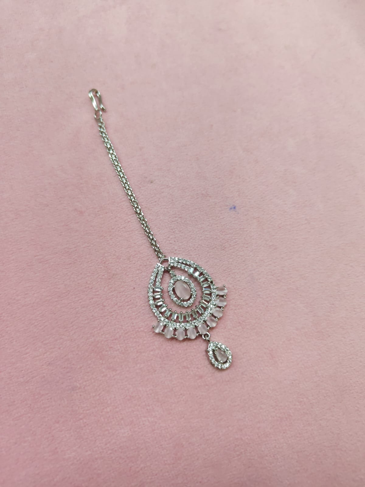 Aurellia Crystal Cascade Wedding Necklace Set